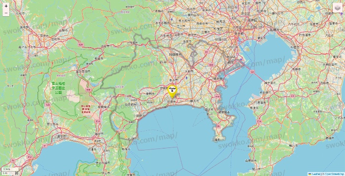 神奈川県のマツキヨ系列いろいろの店舗地図