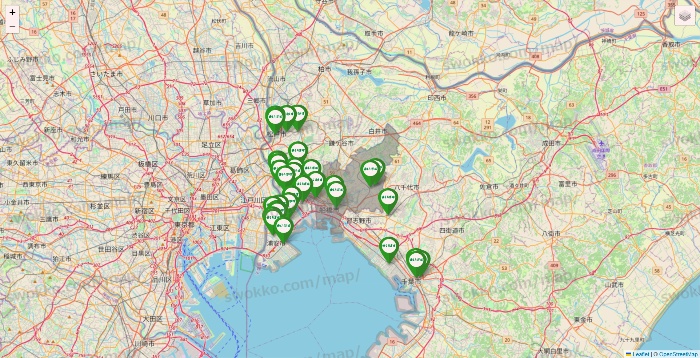 千葉県のまいばすけっとの店舗地図