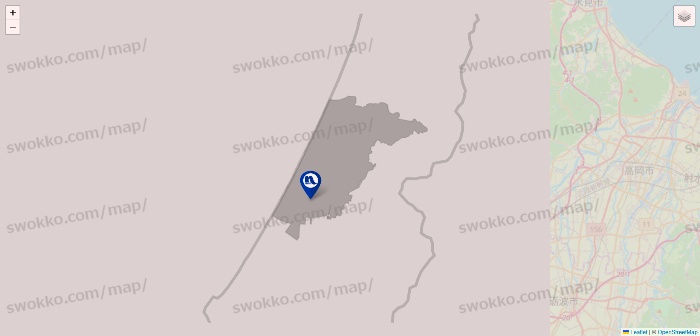 石川県のナフコの店舗地図