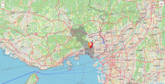 兵庫県のOKストアの店舗地図