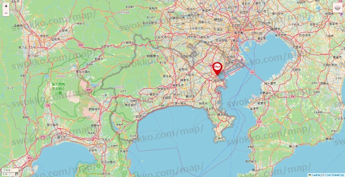 神奈川県のO-net（オーネット）の店舗地図