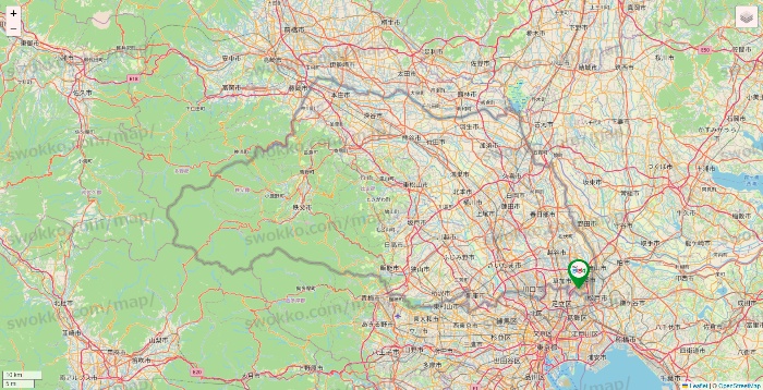埼玉県のどらっぐぱぱすの店舗地図