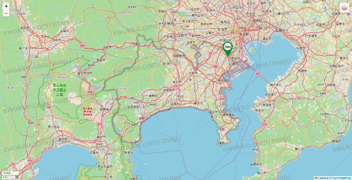 神奈川県のどらっぐぱぱすの店舗地図