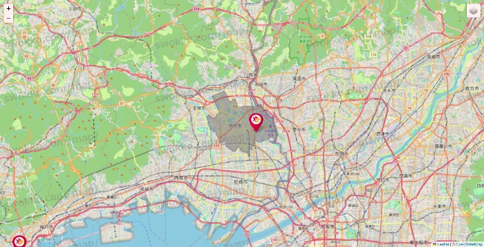 兵庫県のルネサンスの店舗地図