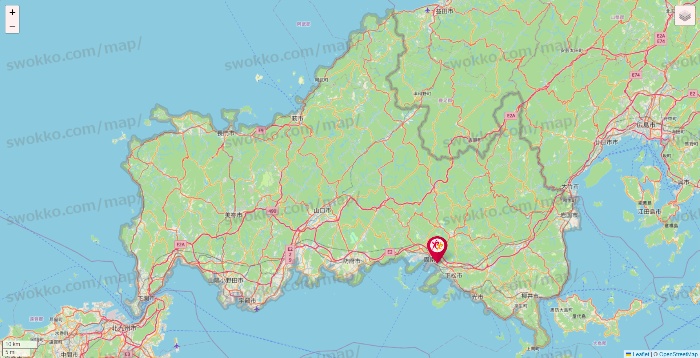 山口県のルネサンスの店舗地図