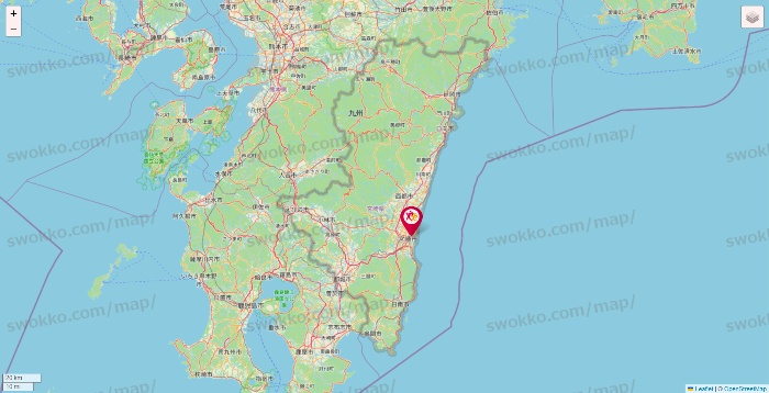 宮崎県のルネサンスの店舗地図