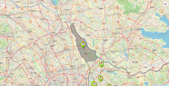 千葉県のロイヤルホームセンターの店舗地図