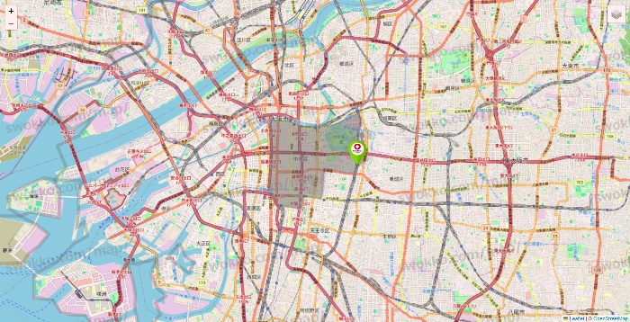 大阪府のロイヤルホームセンターの店舗地図