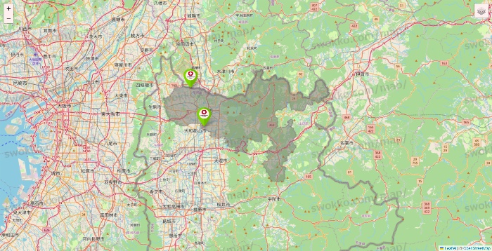 奈良県のロイヤルホームセンターの店舗地図