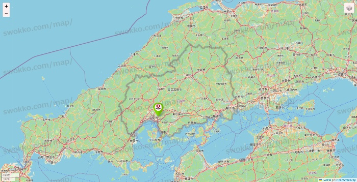 広島県のロイヤルホームセンターの店舗地図