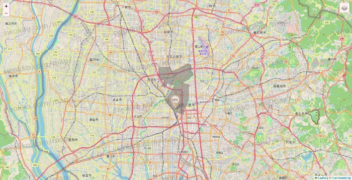 愛知県のsalut!の店舗地図