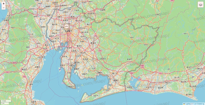 愛知県のsalut!の店舗地図