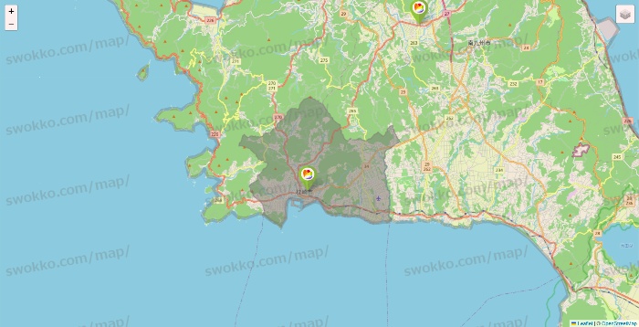 鹿児島県のSeria（セリア）の店舗地図