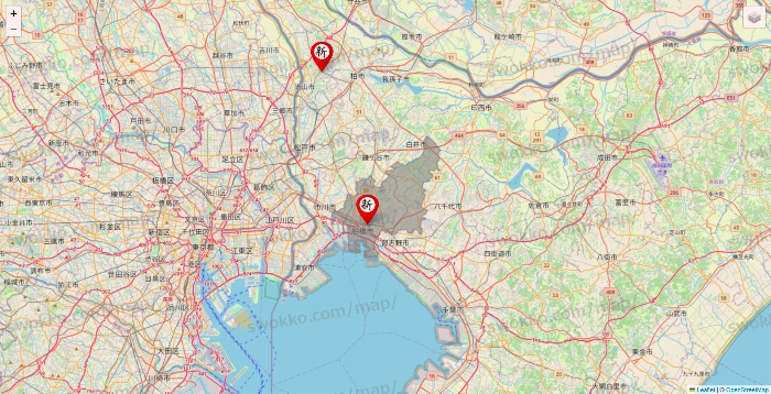 千葉県の新時代の店舗地図