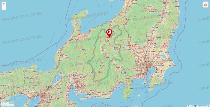 長野県の新時代の店舗地図