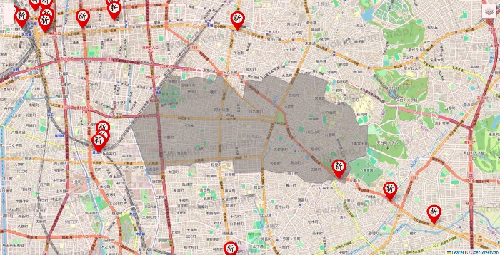 愛知県の新時代の店舗地図