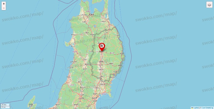 岩手県の新時代の店舗地図