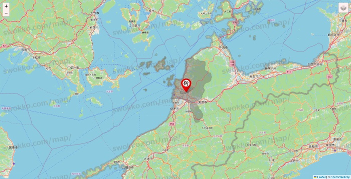 愛媛県の新時代の店舗地図