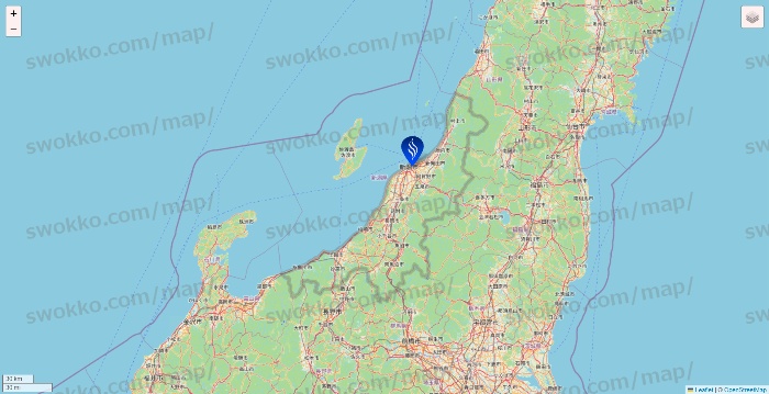 新潟県のSTLASSH（ストラッシュ）の店舗地図