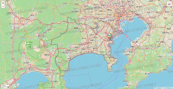 神奈川県のサンマリエの店舗地図