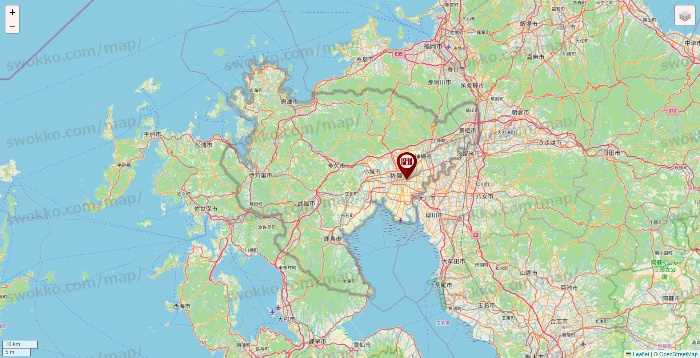 佐賀県の収納ピットの店舗地図