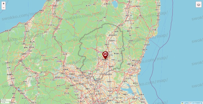 栃木県の収納ピットの店舗地図