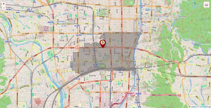 京都府のタックルベリーの店舗地図