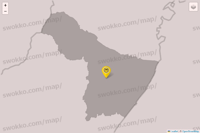三重県のサンキューマートの店舗地図