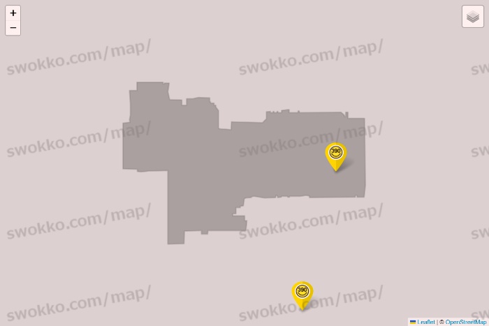 京都府のサンキューマートの店舗地図