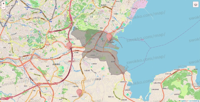 沖縄県のTHREEPPY・CouCouの店舗地図