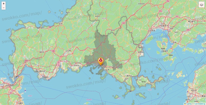 山口県の鳥メロの店舗地図