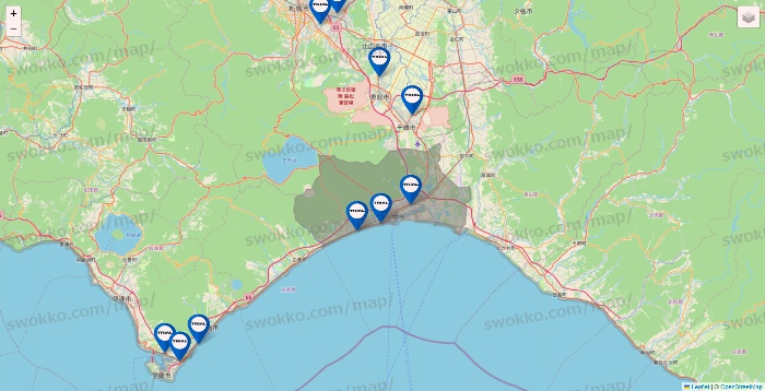 北海道のトライアル（TRIAL）の店舗地図