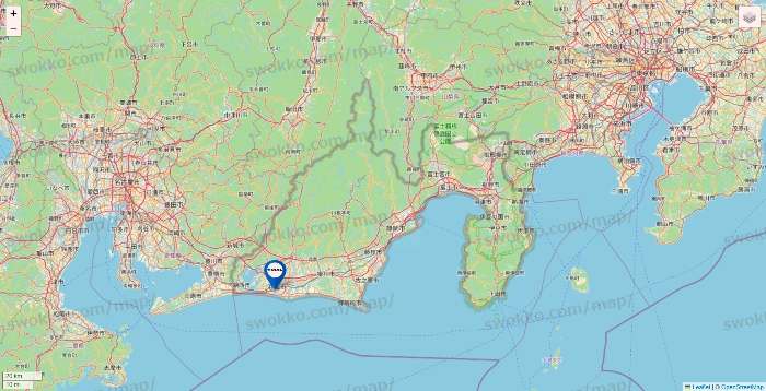 静岡県のトライアル（TRIAL）の店舗地図