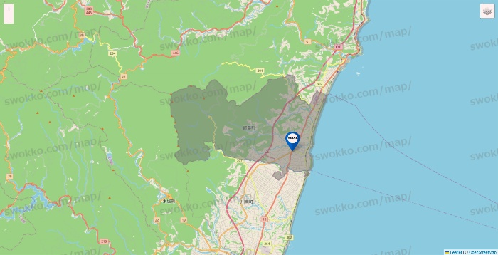 宮崎県のトライアル（TRIAL）の店舗地図