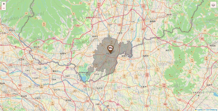 栃木県の塚田農場の店舗地図