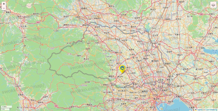 埼玉県の釣り具のBunBunの店舗地図