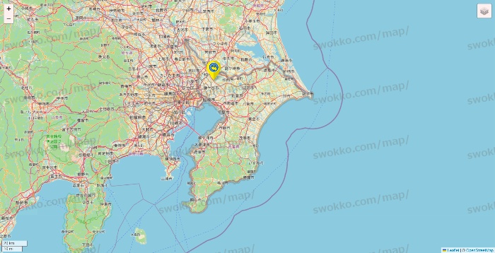 千葉県の釣り具のBunBunの店舗地図