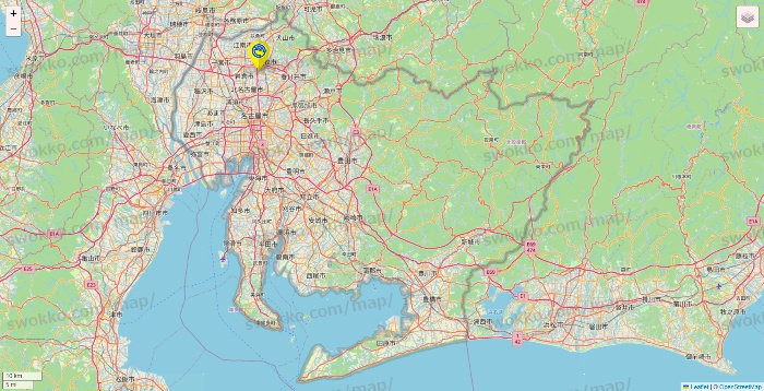 愛知県の釣り具のBunBunの店舗地図