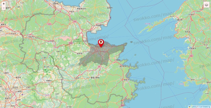 大分県の釣りのポイントの店舗地図