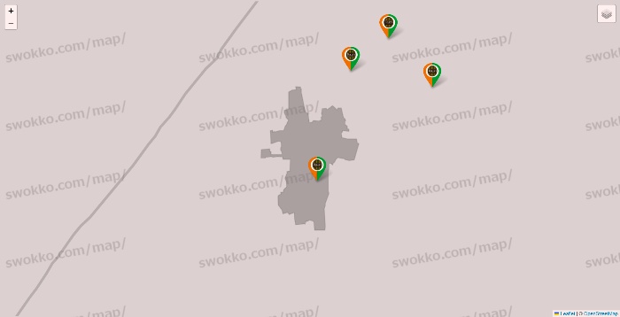 石川県のタリーズの店舗地図
