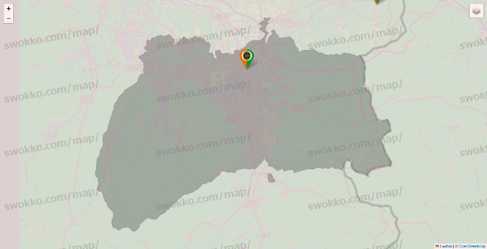 長野県のタリーズの店舗地図
