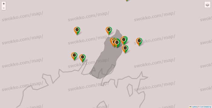 広島県のタリーズの店舗地図