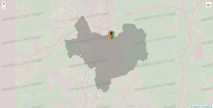 福岡県のタリーズの店舗地図