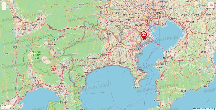 神奈川県の歌広場の店舗地図