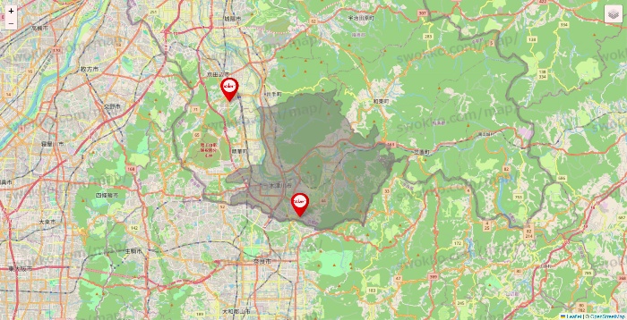 京都府のバロー（valor）の店舗地図