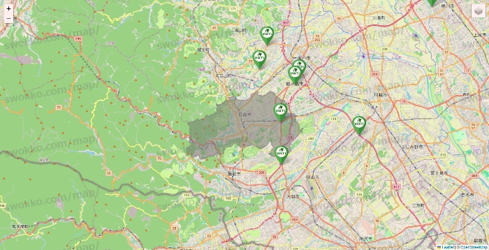 埼玉県のヴァティー（VATI）の施設地図