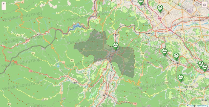 埼玉県のヴァティー（VATI）の施設地図