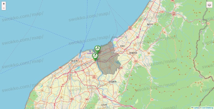 新潟県のヴァティー（VATI）の施設地図