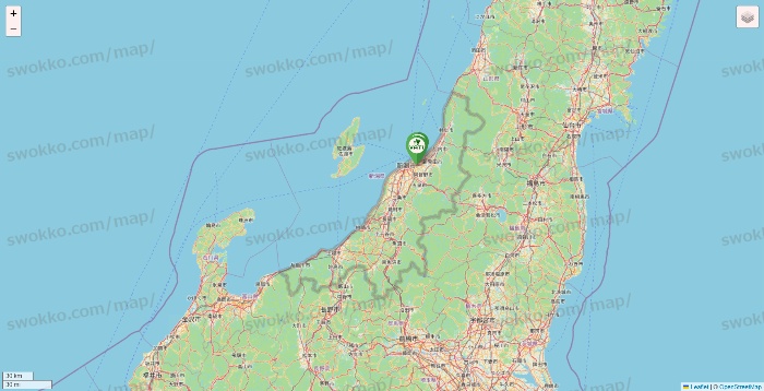 新潟県のヴァティー（VATI）の施設地図