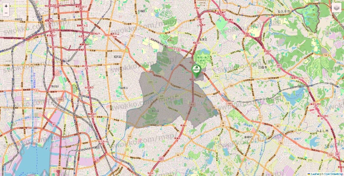 愛知県のヴァティー（VATI）の施設地図